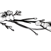 Стикер 34 黒 𛃂𝑙𝑎𝑐𝑘 𖹅𝑎𝑝𝑎𝑛