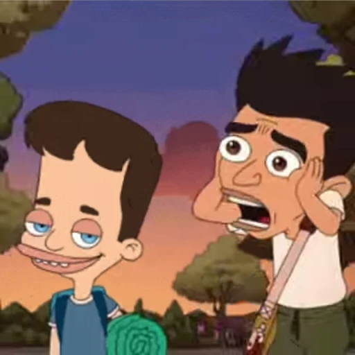 😲 Стикер «Big Mouth» для Telegram