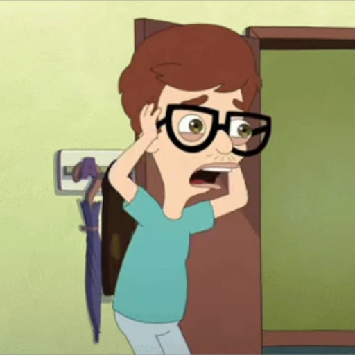 😱 Стикер «Big Mouth» для Telegram