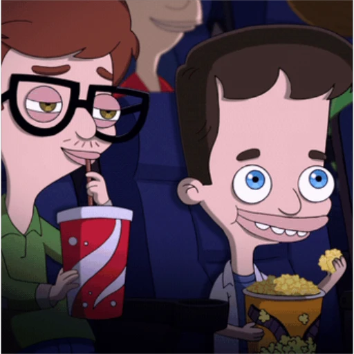 Стикерпак Big Mouth для Telegram