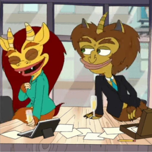 😘 Стикер «Big Mouth» для Telegram