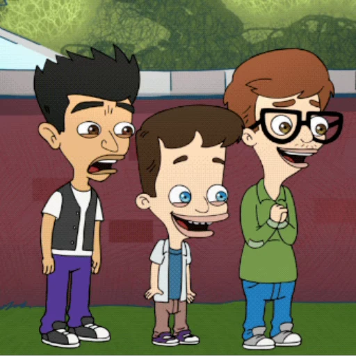 👀 Стикер «Big Mouth» для Telegram