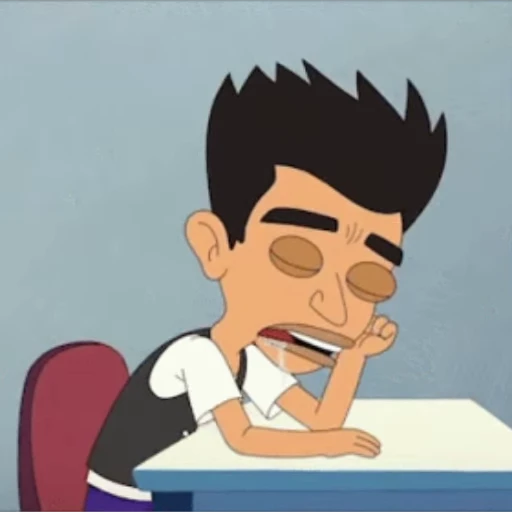😴 Стикер «Big Mouth» для Telegram