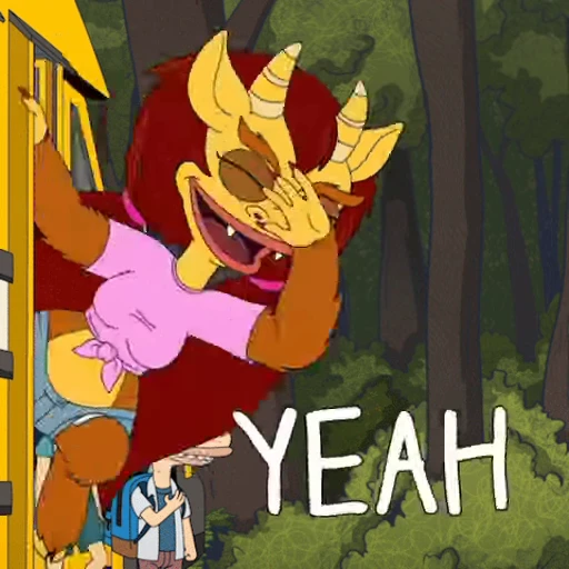 🥳 Стикер «Big Mouth» для Telegram