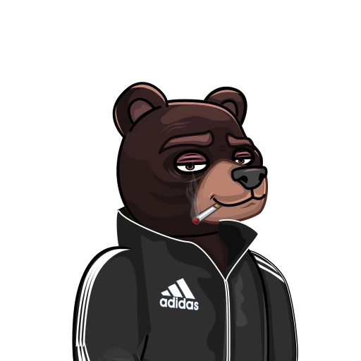 🥷 Стикер «BORIS» для Telegram