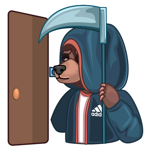 🗡️ Стикер «BORIS» для Telegram
