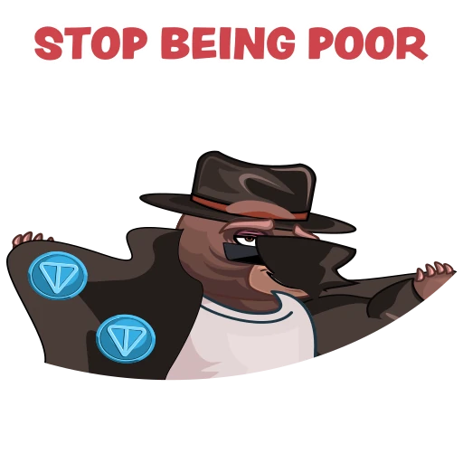 😷 Стикер «BORIS» для Telegram
