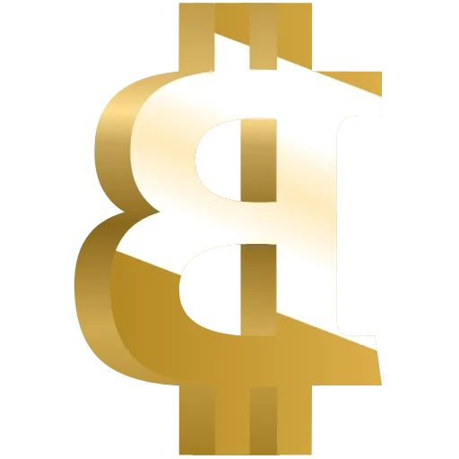 Стикер 12 3D Bitcoin