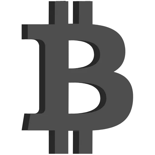Стикер 11 3D Bitcoin