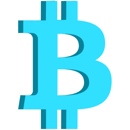 Стикер 6 3D Bitcoin