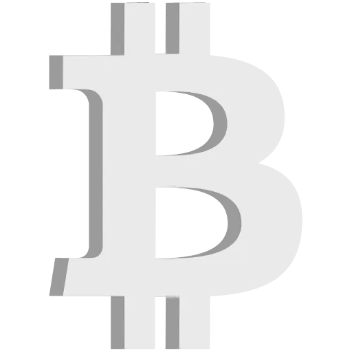 Стикер 10 3D Bitcoin