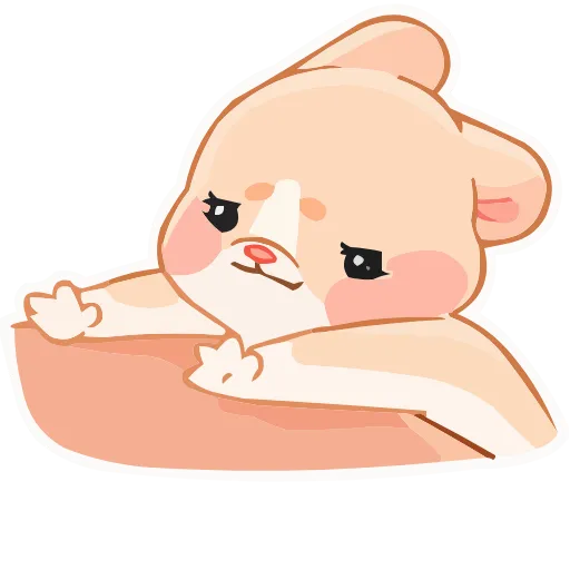 🐾 Эмодзи «Обнимышка» для Telegram