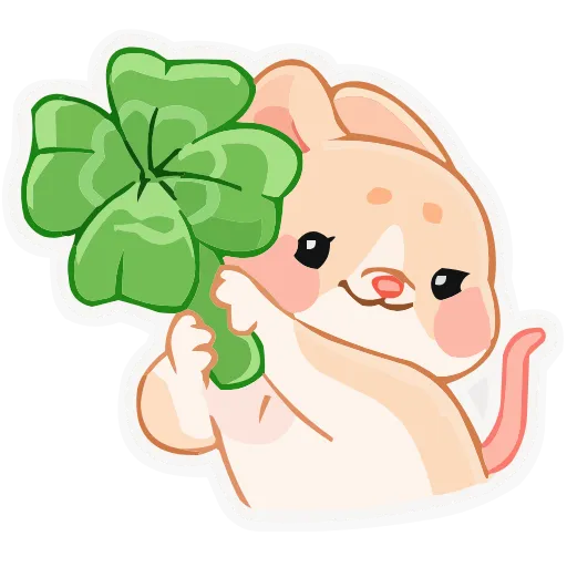 🍀 Эмодзи «Обнимышка» для Telegram