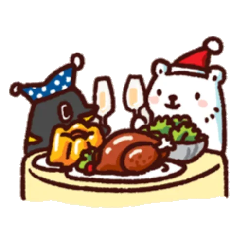 🍽 Стикер «Bac Bac» для Telegram