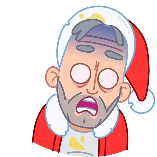Стикер 4 Bad Santa