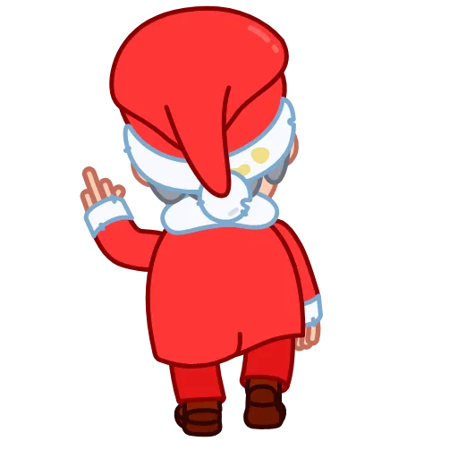 Стикер 13 Bad Santa