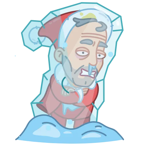 Стикер 17 Bad Santa