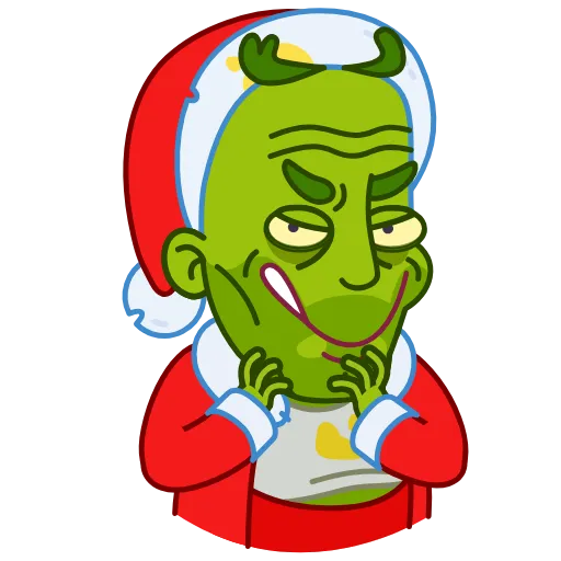 Стикер 16 Bad Santa