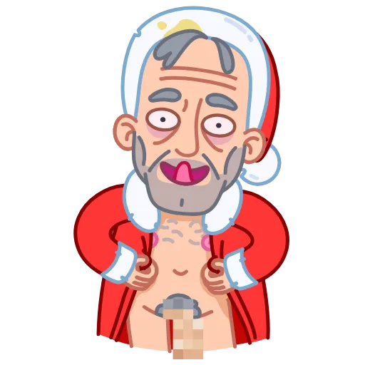 Стикер 5 Bad Santa