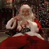 Стикер 3 🎅 Видео набор эмоджи по фильму «Bad Santa Плохой Санта»