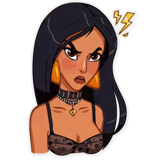 Стикер 24 Badass Disney HD