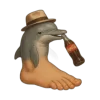 Стикер 35 Brainrot2Emoji