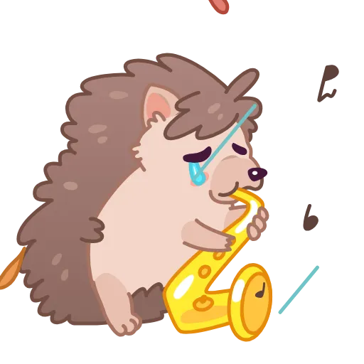 🎷 Эмодзи «БалдЁжик» для Telegram