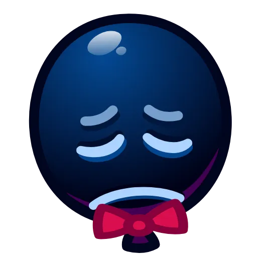 Стикер 12 Balloon Emoji
