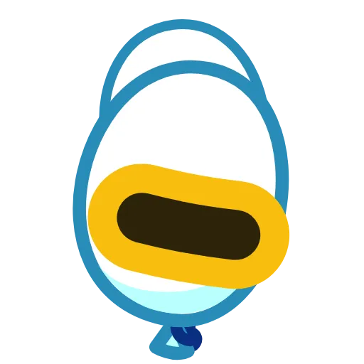 Стикер 35 Balloon Emoji
