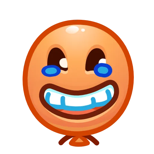 Стикер 2 Balloon Emoji