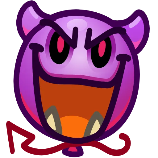 Стикер 30 Balloon Emoji