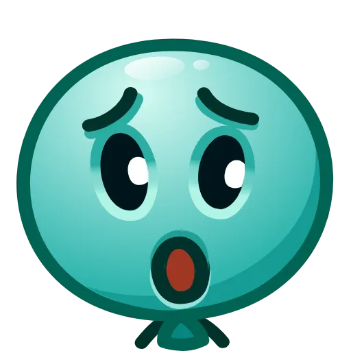 Стикер 11 Balloon Emoji