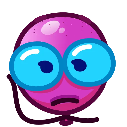 Стикер 36 Balloon Emoji