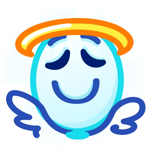 Стикер 3 Balloon Emoji