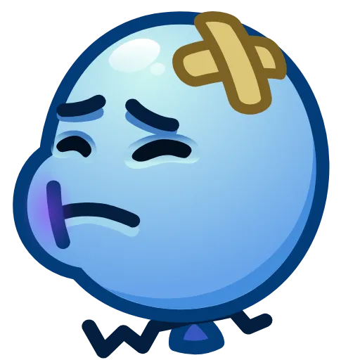 Стикер 29 Balloon Emoji