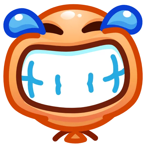 Стикер 41 Balloon Emoji