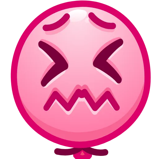 Стикер 52 Balloon Emoji