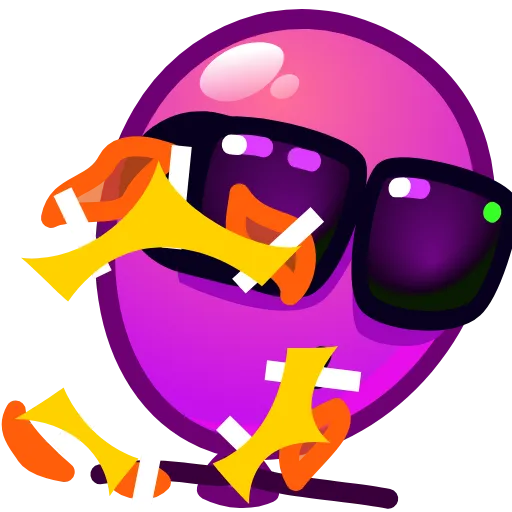 Стикер 48 Balloon Emoji