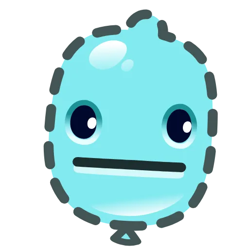 Стикер 60 Balloon Emoji