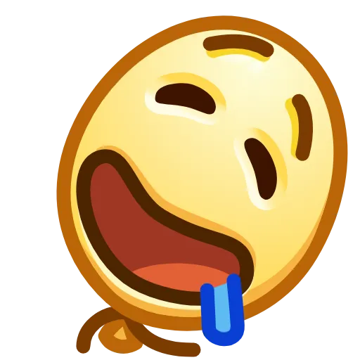 Стикер 22 Balloon Emoji