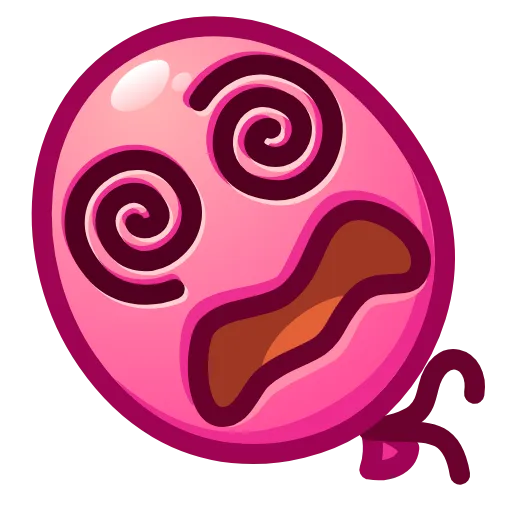 Стикер 24 Balloon Emoji