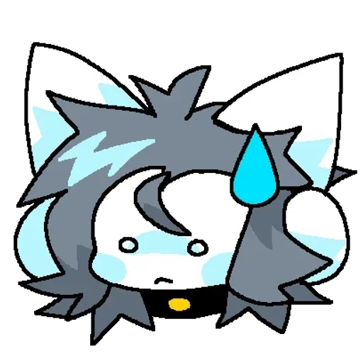 😥 Стикер «Temmieballs mewmon» для Telegram