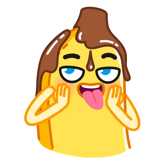 Стикер 21 Banana