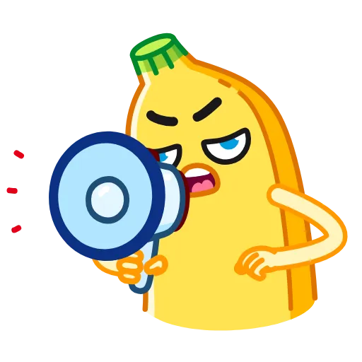 Стикер 23 Banana