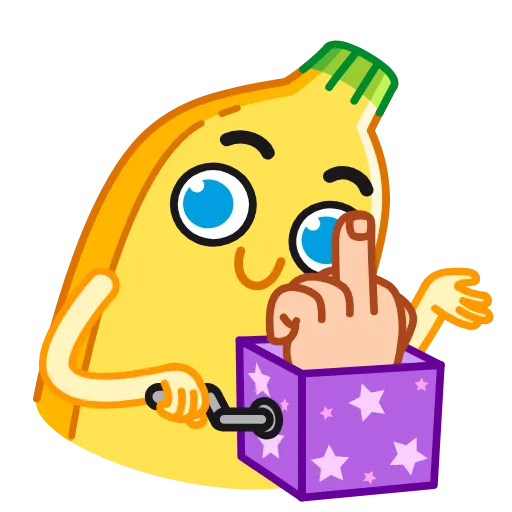 Стикер 11 Banana