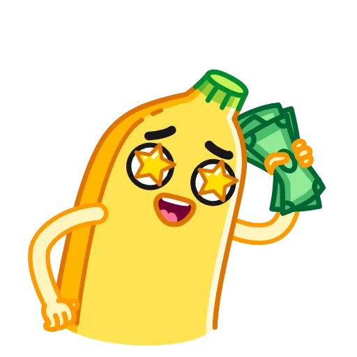 Стикер 25 Banana