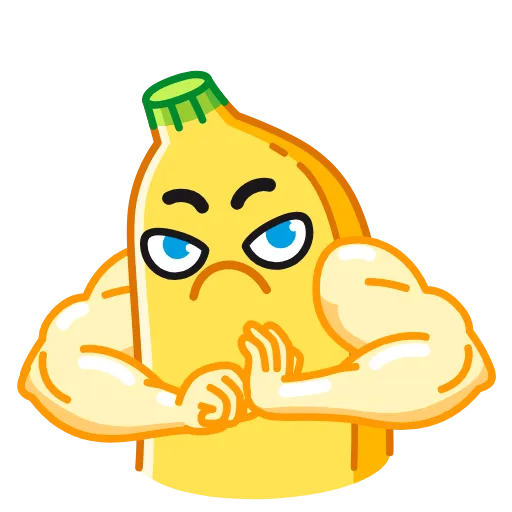 Стикер 12 Banana