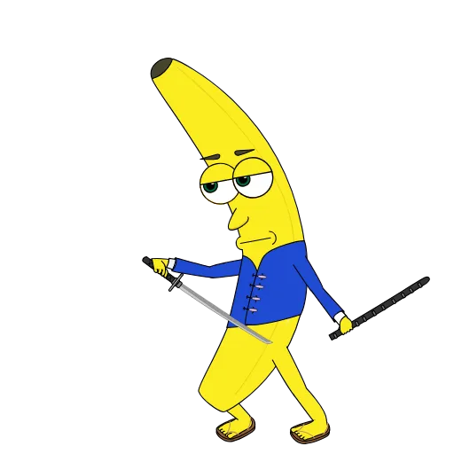 ⚔️ Стикер «Бананчик» для Telegram