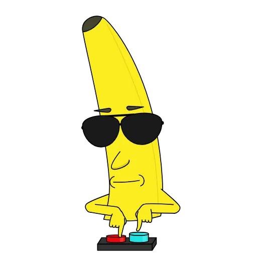 📌 Стикер «Бананчик» для Telegram
