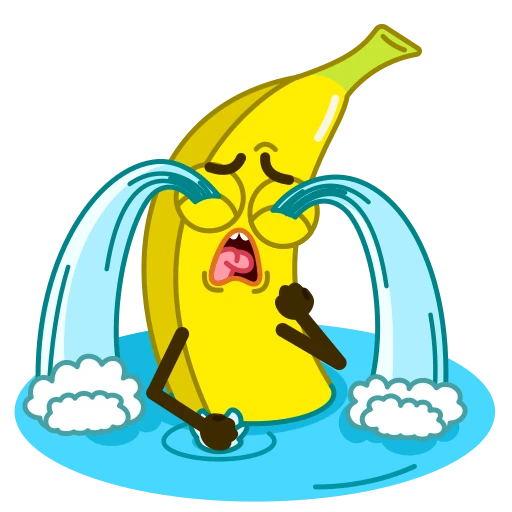 😭 Стикер «Bananza» для Telegram